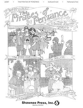 Pirates Of Penzance by Gilbert and Sullivan - Arnold M J - for Singers Ed