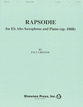 Rapsodie by Creston Paul for Alto Sax
