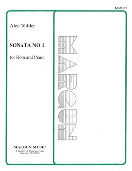 Sonata #1 by Wilder Alec for French Horn Sol