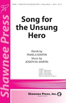 Song For The Unsung Hero by Martin Joseph M for 2-Part (Opt/trumpet)