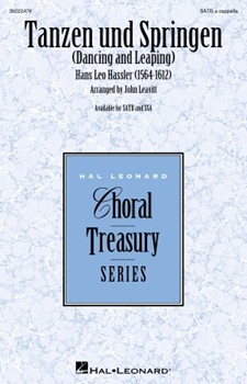Tanzen Und Springen by Hassler Hans Leo - Leavitt John - for SATB a cappella