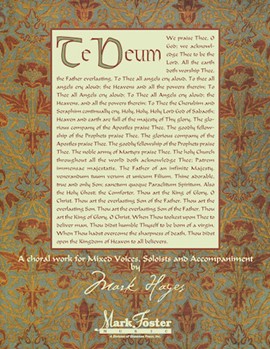 Te Deum by Hayes Mark for SSAATTBB