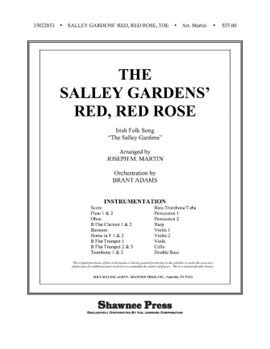 The Salley Gardens' Red Red Rose by - Martin Joseph M - for Score and Parts