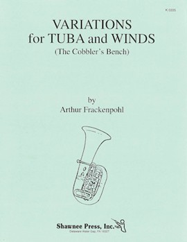 Variations For Tuba & Winds by Frackenpohl Arthur for Tuba Solo w/ Band (Tuba W / band)