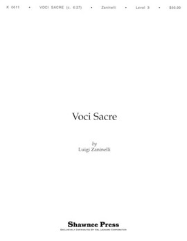 Voci Sacre by Zaninelli Luigi for Concert Band