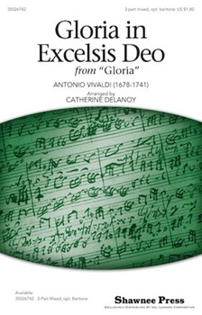 Gloria In Excelsis Deo by Vivaldi Antonio Lucio - DeLanoy Catherine - for 3-Part Mixed