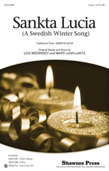 Sankta Lucia by Lantz Marti Lunn - Brownsey and Lantz - for 2-Part