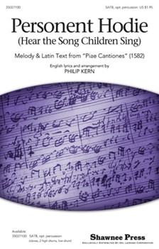 Personent Hodie by - Kern Philip - for SATB