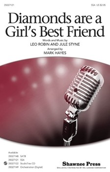 Diamonds Are A Girl's Best Friend by Robin and Styne - Hayes Mark - for SSA