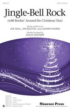 Jingle Bell Rock by Marks Johnny - Wagner Douglas E - for SATB
