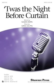 Twas The Night Before Curtain by Kern Susan - Gilpin Greg - for SATB