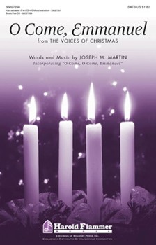 O Come Emmanuel by Martin Joseph M for SATB