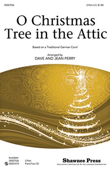 O Christmas Tree In The Attic by Perry Jean - Perry Dave and Jean - for 2-Part