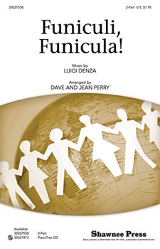 Funiculi Funicula by Denza Luigi - Perry Dave and Jean - for 2-Part