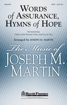 Words Of Assurance Hymns Of Hope by - Martin Joseph M - for SATB