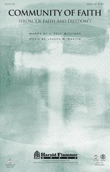 Community Of Faith by Martin Joseph M for SATB