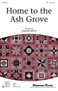 Home To The Ash Grove by Dvorak Antonin - Rentz Earlene - for SSA