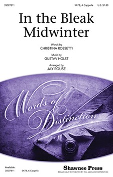 In The Bleak Midwinter by Holst Gustav - Rouse Jay - for SATB