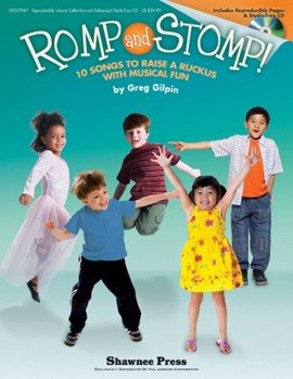 Romp & Stomp by Gilpin Greg for Book and CD (Bk/enhanced Cd/repro)