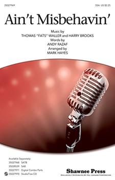 Ain't Misbehavin' by Waller and Brooks - Hayes Mark - Thomas Fats Waller for SSA