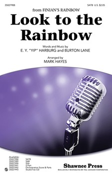 Look To The Rainbow by Lane Burton - Hayes Mark - for SAB