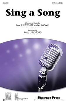 Sing A Song by White Maurice - Langford Paul - Earth Wind and Fire for SSA