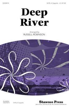 Deep River by - Robinson Russell L - for SATB