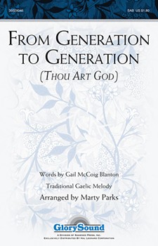 From Generation To Generation by Blanton Gail McCoig - Parks Marty - for SAB