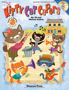 Kitty Cat Capers by Gallina Jill for Director's Kit (Bk/enhanced Cd/repro)