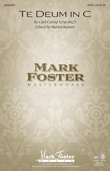 Te Deum In C by Czerny Carl - Banner Martin - for SATB