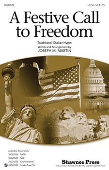Festive Call To Freedom by Martin Joseph M for 2-Part