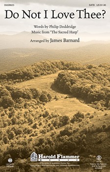 Do Not I Love Thee by - Barnard James - for SATB