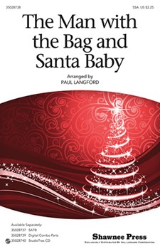 Man With The Bag & Santa Baby by Springer Philip - Langford Paul - for SSA