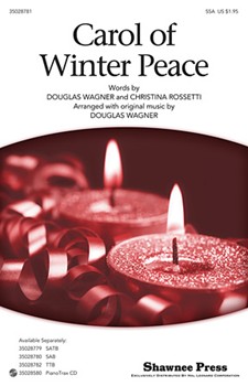 Carol Of Winter Peace by Traditional English - Wagner Douglas E - for SSA