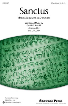 Sanctus by Faure Gabriel - Gallina Jill - for SAB