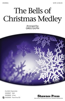 Bells Of Christmas Medley by - Gilpin Greg - for SATB