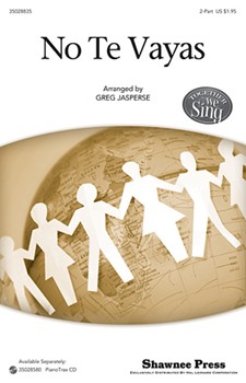 No Te Vayas by - Jasperse Greg - for 2-Part