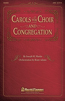 Carols For Choir & Congregatio by - Martin Joseph M - for SATB
