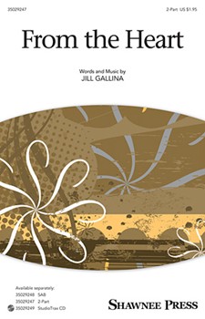 From the Heart by Gallina Jill for 2-Part
