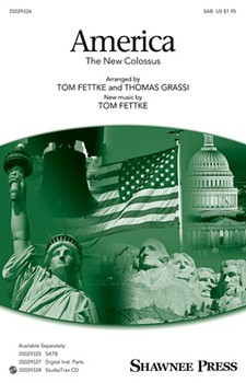 America The New Colossus by Fettke Tom - Fettke Tom - for SAB
