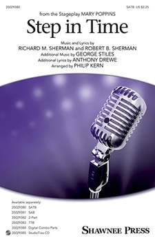 Step In Time by - Kern Philip - for SATB