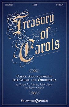 Treasury Of Carols (Carol Arrangements For Choir And Orchestra) by - Choplin Pepper - for Accompaniment CD