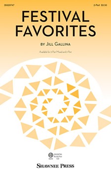 Festival Favorites by Gallina Jill for Accompaniment CD