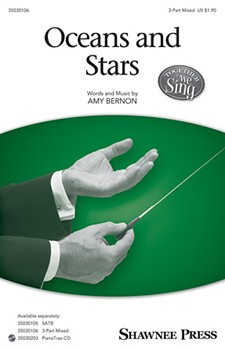 Oceans and Stars by Bernon Amy F for 3-Part Mixed