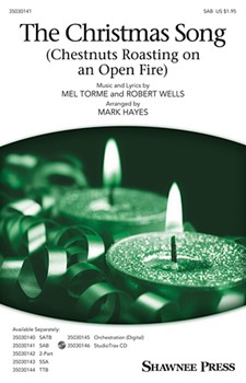 Christmas Song by Wells Robert - Hayes Mark - for SAB