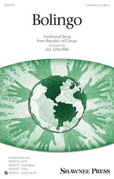 Bolingo by - Gallina Jill - for 3-Part Mixed and Piano (Trad. Rep. of Congo)