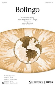 Bolingo by - Gallina Jill - for 2-Part and Piano (Trad. Rep. of Congo)