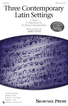 Three Contemporary Latin Settings by Estes Jerry for Studiotrax
