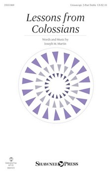 Lessons from Colossians by Martin Joseph M for Unison/2-Part and Piano