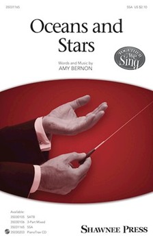 Oceans and Stars by Bernon Amy F for SSA and Piano